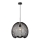 Lucide 20401/45/30 - Viseća svjetiljka WIRIO 1xE27/60W/230V crna 46 cm
