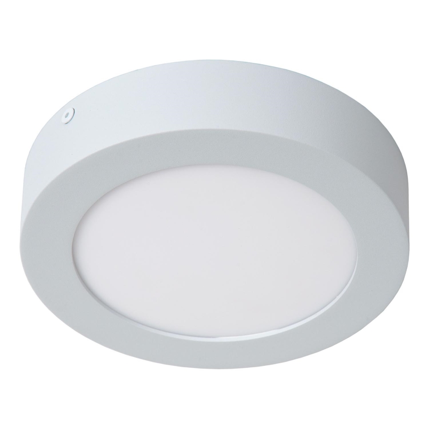 Lucide 28116/18/31 - LED Prigušiva stropna svjetiljka za kupaonicu BRICE LED/12W/230V pr. 18 cm IP44 bijela