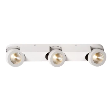 Lucide 33158/15/31 - LED Prigušiva reflektorska svjetiljka MITRAX 3xLED/5W/230V bijela