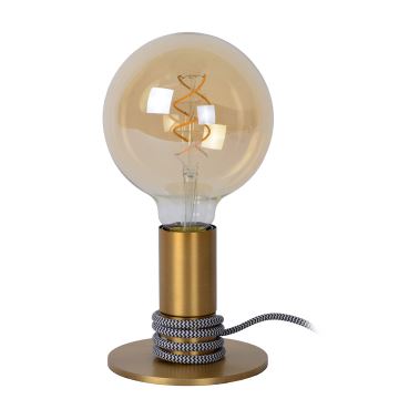 Lucide 45576/01/02 - Stolna lampa MARIT 1xE27/40W/230V zlatna