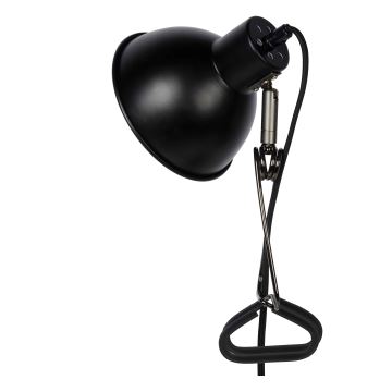 Lucide 45987/01/30 - Lampa s kvačicom MOYS 1xE27/40W/230V crna