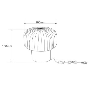 Lucide 78595/01/02 - Stolna lampa JANY 1xE14/25W/230V zlatna