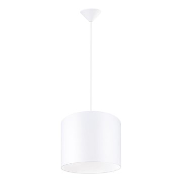 Luster na sajli NOVA 1xE27/15W/230V pr. 30 cm bijela