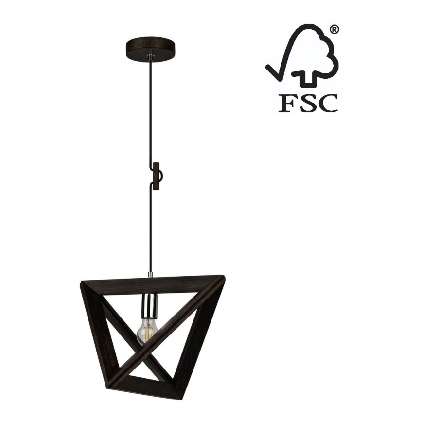 Luster na sajli TRIGONON 1xE27/60W/230V bukva – FSC certificirano