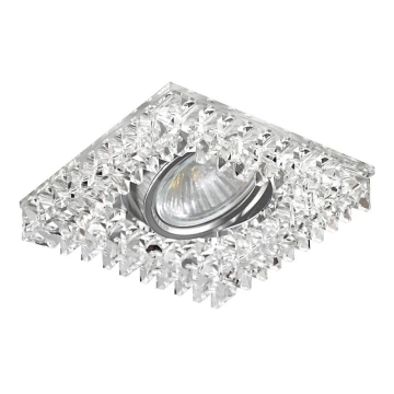 LUXERA 71067 - Ugradbena svjetiljka CRYSTALS 1xGU10/50W/230V