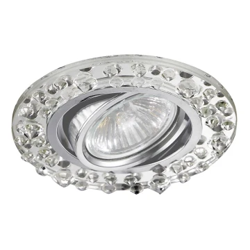 LUXERA 71068 - Ugradbena svjetiljka CRYSTALS 1xGU10/50W/230V