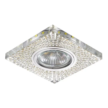 LUXERA 71072 - Ugradna svjetiljka ELEGANT 1xGU10/50W/230V + LED STRIPE