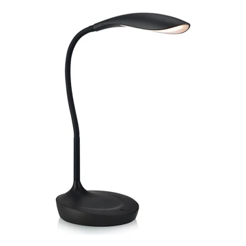 Markslöjd 106094 - LED Prigušiva stolna lampa s USB-om SWAN LED/4,6W/230V