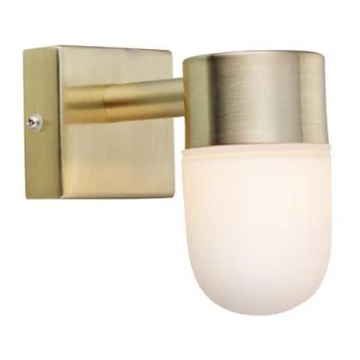 Markslöjd 106374 - Zidna svjetiljka za kupaonicu MENTON 1xG9/18W/230V IP44