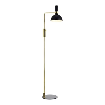 Markslöjd 106972 - Stojna svjetiljka za prigušivanje LARRY 1xE27/60W/230V crna/zlatna