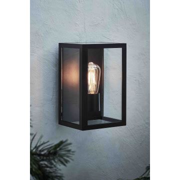Markslöjd 107113 - Vanjska zidna svjetiljka PELHAM 1xE27/60W/230V IP44 crna
