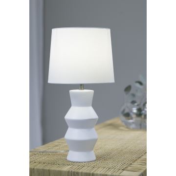 Markslöjd 108448 - Stolna lampa SIENNA 1xE27/40W/230V bijela