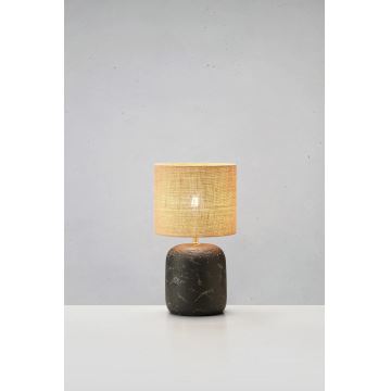 Markslöjd 108683 - Stolna lampa MONTAGNA 1xE14/40W/230V 32 cm bež/crna