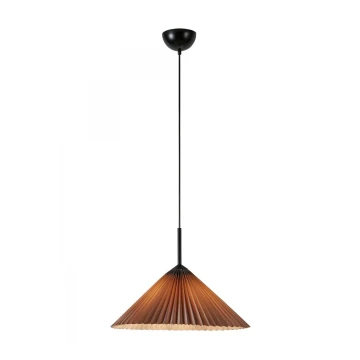 Markslöjd 108709 - Luster na sajli PLISADO 1xE27/40W/230V pr. 50 cm siva