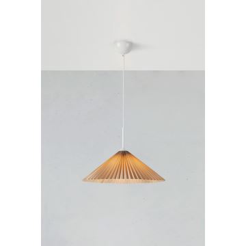 Markslöjd 108710 - Luster na sajli PLISADO 1xE27/40W/230V pr. 50 cm bež