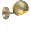 Markslöjd 108754 - Zidna lampa EDGAR 1xE14/40W/230V zlatna