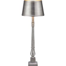 Markslöjd 108775 - Stolna lampa METALLO 1xE27/40W/230V mat krom