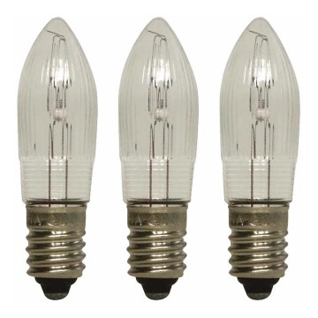 Markslöjd 8264 - SET 3x Božićna žarulja TOPPLAMPA E10/3W/55V