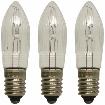 Markslöjd 8264 - SET 3x Industrijska božićna žarulja TOPPLAMPA E10/3W/55V