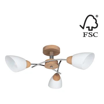 Nadgradni luster VILETTA 3xE27/60W/230V – FSC certificirano