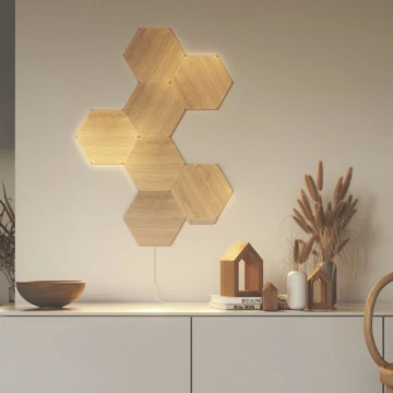 Nanoleaf - SET 7x LED Prigušivi panel HEXAGONS LED/2W/230V Wi-Fi