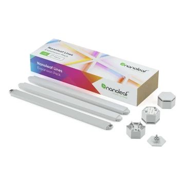 Nanoleaf - Set za proširenje 3x LED RGBW Prigušiva lajsna LINES LED/2W/230V 1200-6000K Wi-Fi