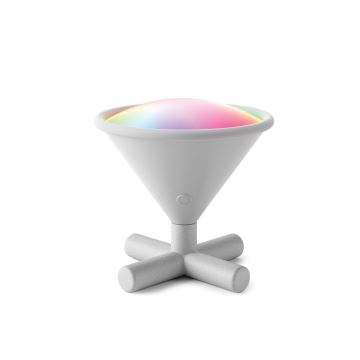 Nanoleaf - LED RGBW Prigušiva punjiva stolna lampa UMBRA CONO LED/2,4W/5V 2700-6500K 2530 mAh siva