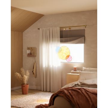 Nanoleaf - LED RGBW Prigušiva punjiva stolna lampa UMBRA CONO LED/2,4W/5V 2700-6500K 2530 mAh smeđa