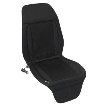 Navlaka za sjedalo s ventilacijom 10W/12V crna
