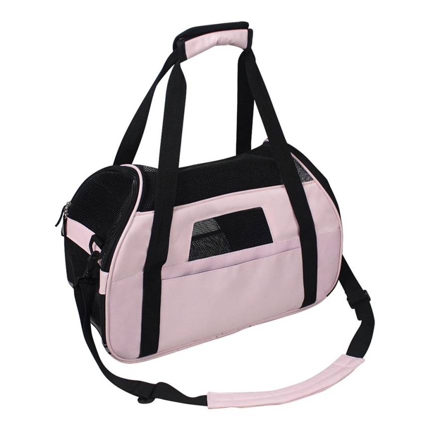 Nobleza - Transportna torba za životinje 48 cm ružičasta