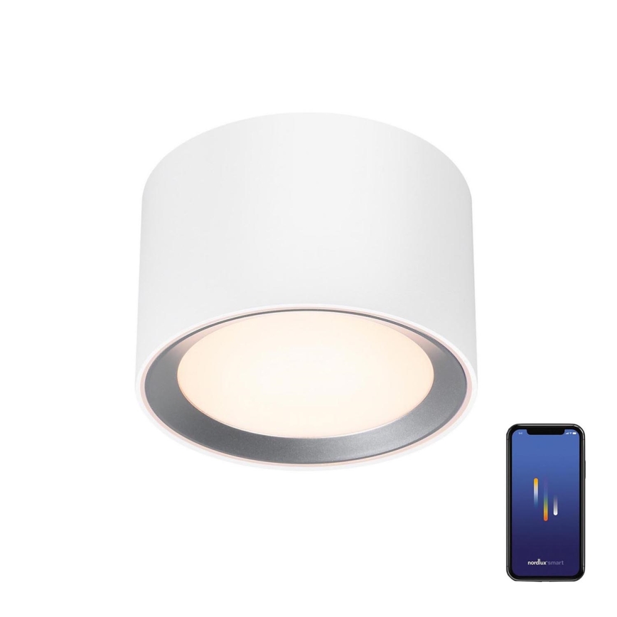 Nordlux -L ED Prigušiva kupaonska reflektorska svjetiljka LANDON SMART LED/8W/230V 2700-6500K IP44 bijela