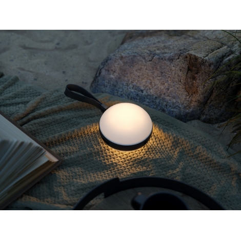 Nordlux - LED Prigušiva vanjska prijenosna svjetiljka BRING TO-GO LED/1W/5V IP54 crna