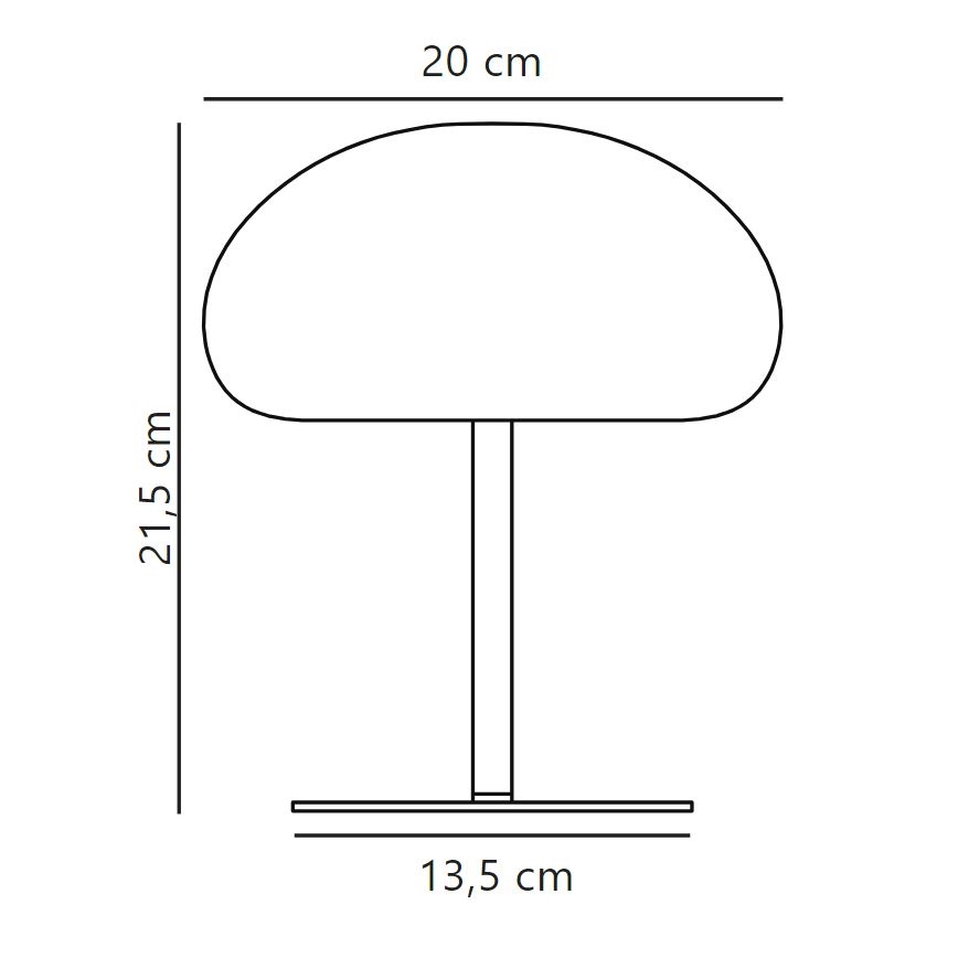 Nordlux - LED Prigušiva vanjska stolna lampa SPONGE LED/4,8W/5V IP65