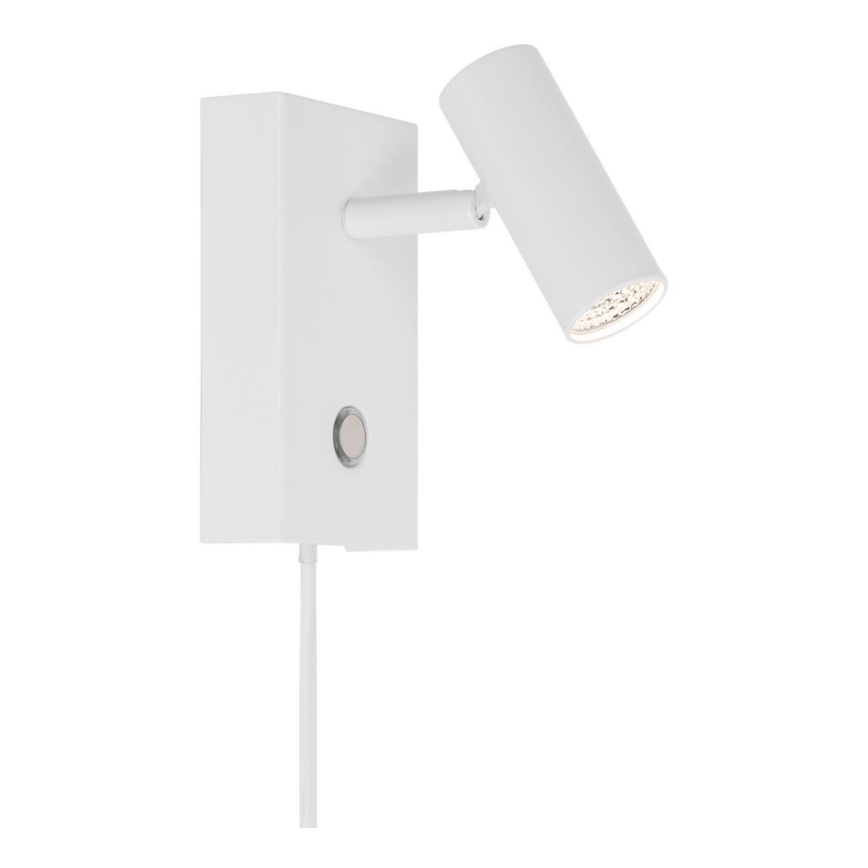 Nordlux - LED prigušiva zidna reflektorska svjetiljka OMARI LED/3,2W/230V bijela