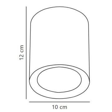 Nordlux - LED Reflektorska svjetiljka FALLON LONG LED/5,5W/230V bijela