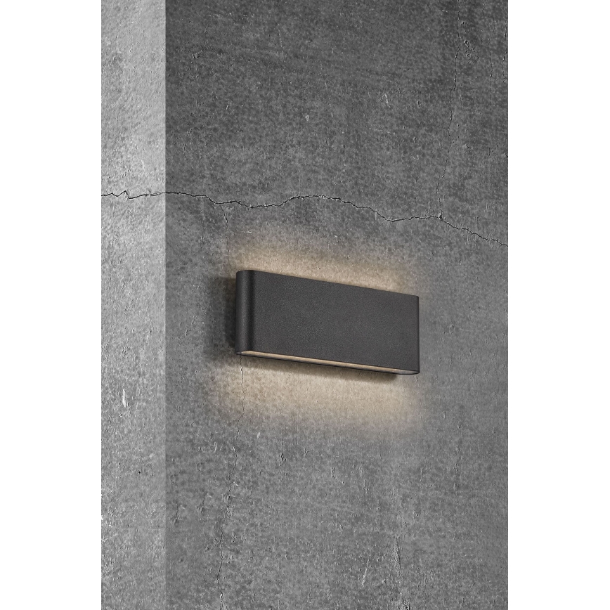 Nordlux - LED Vanjska zidna svjetiljka KINVER LED/10W/230V IP54 crna