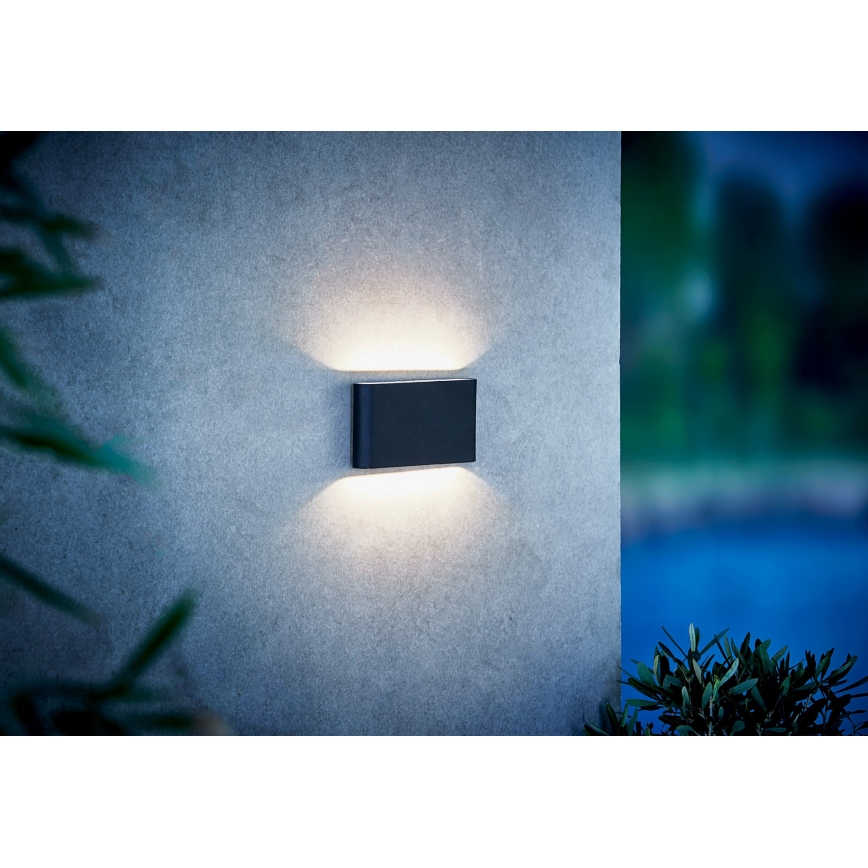 Nordlux - LED Vanjska zidna svjetiljka KINVER LED/8,5W/230V IP54 crna