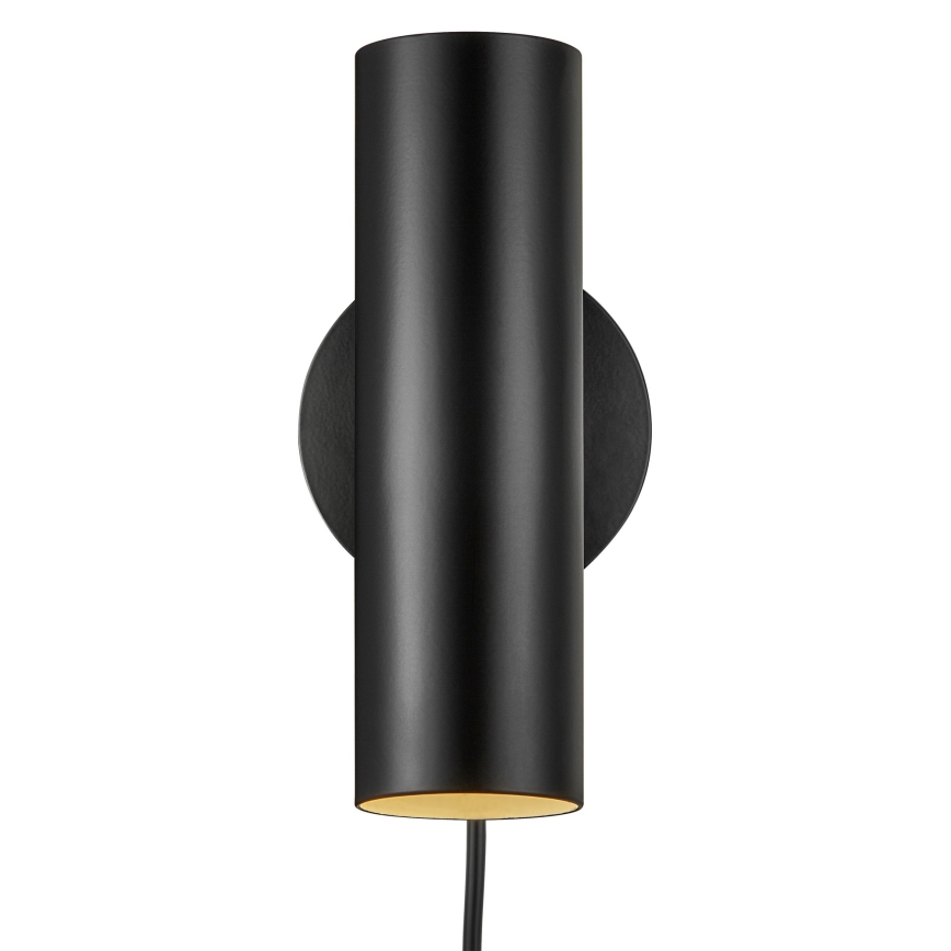 Nordlux - Zidna reflektorska svjetiljka MIB 1xGU10/8W/230V crna