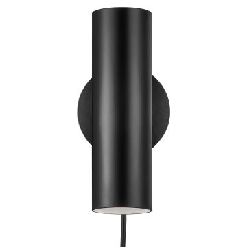 Nordlux - Zidna reflektorska svjetiljka MIB 1xGU10/8W/230V crna