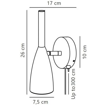 Nordlux - Zidna reflektorska svjetiljka PURE 1xGU10/8W/230V bijela