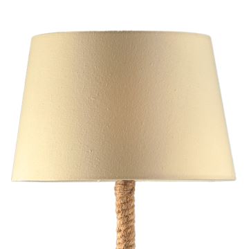 ONLI - Stolna lampa CORDA 1xE27/22W/230V 50 cm bež