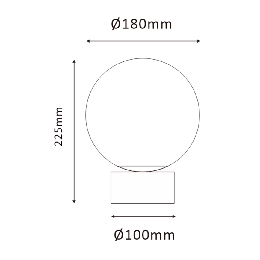 ONLI - Stolna lampa JANET 1xE14/6W/230V pr. 20 cm