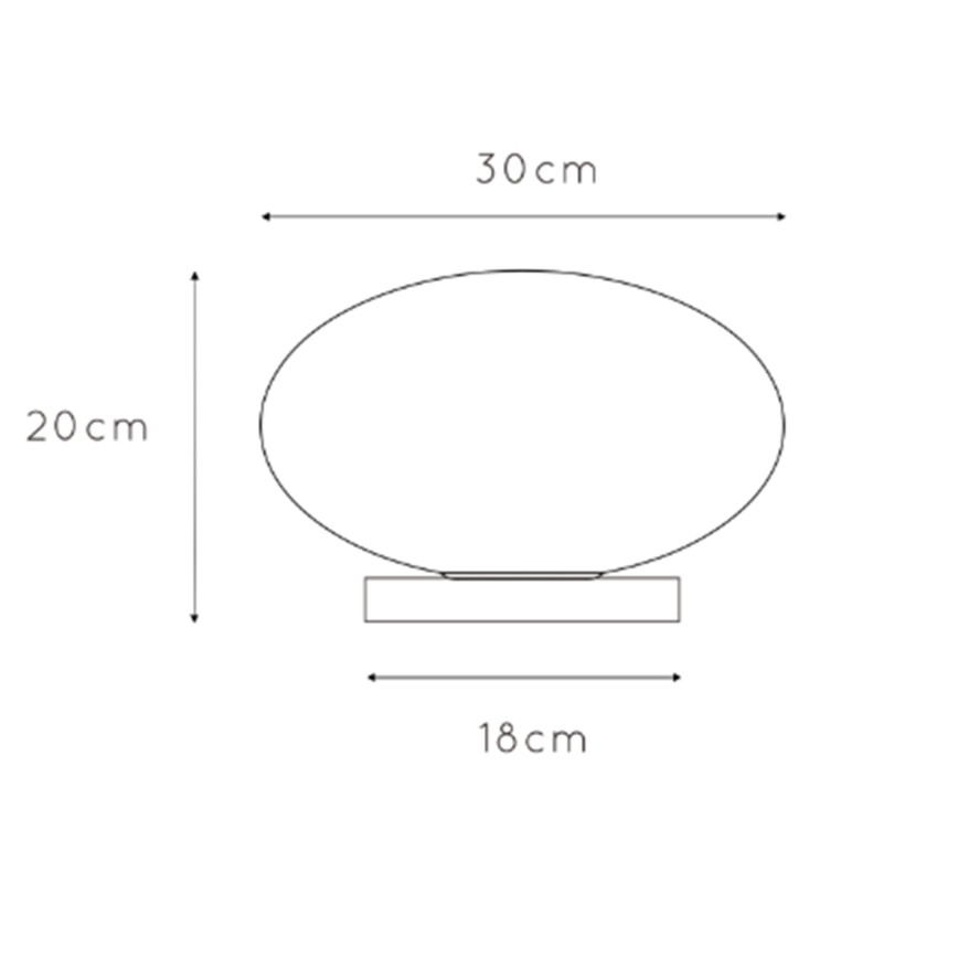 ONLI - Stolna lampa JANET 1xE27/6W/230V pr. 30 cm