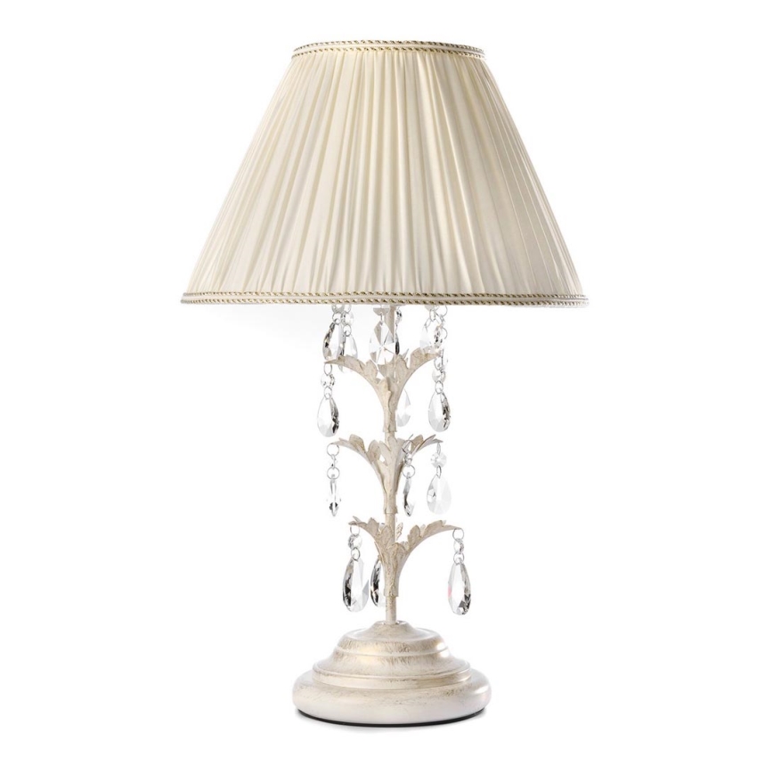 ONLI - Stolna lampa KAREN 1xE27/22W/230V bijela 58 cm