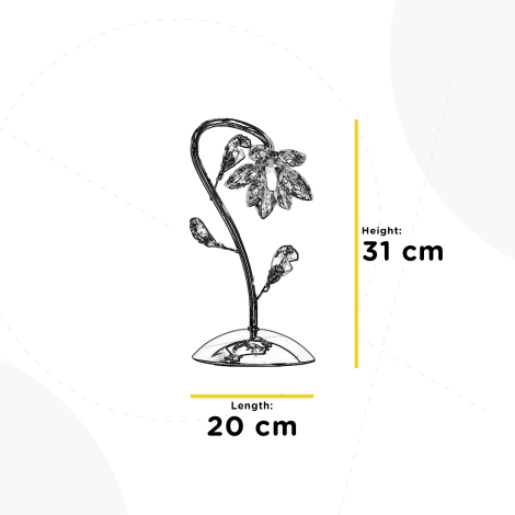 ONLI - Stolna lampa NINFEA 1xG9/6W/230V 35 cm