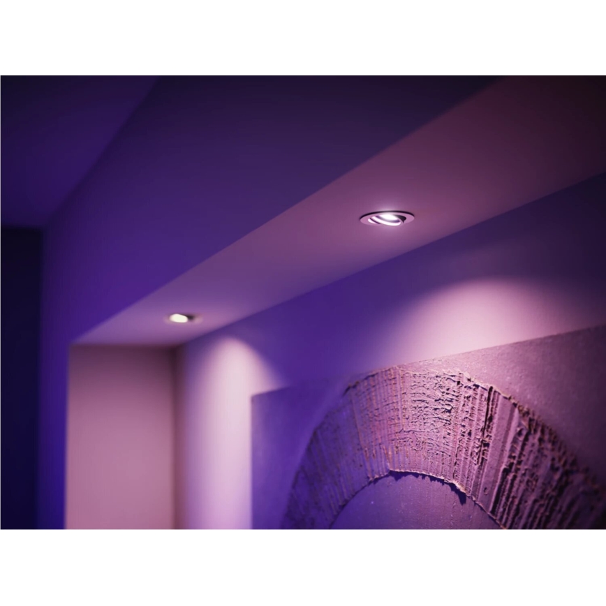 Osnovni set Philips Hue WHITE AND COLOR AMBIANCE 3xGU10/4,2W/230V 2000-6500K + uređaj za povezivanje