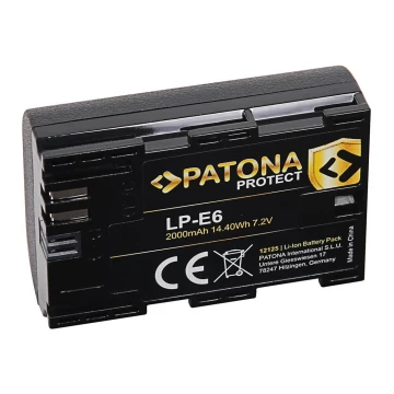 PATONA - Aku Canon LP-E6 2000mAh Li-Ion Protect