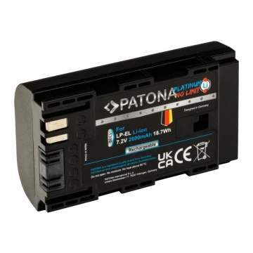 PATONA - Baterija Canon LP-EL 2600mAh Li-Ion Platinum za blesk Speedlite EL-1