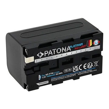 PATONA - Baterija Sony NP-F750/F770/F950 7000mAh Li-Ion Platinum USB-C punjenje