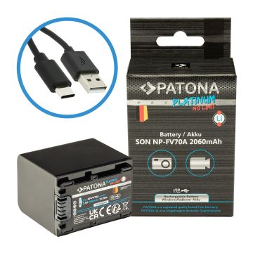 PATONA - Baterija Sony NP-FV70A 2060mAh Li-Ion Platinum USB-C punjenje